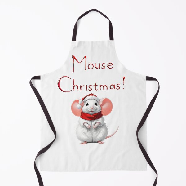 Item preview,  Mouse in Santa's hat - Mouse Christmas pattern designed and sold by My-fake-places.
