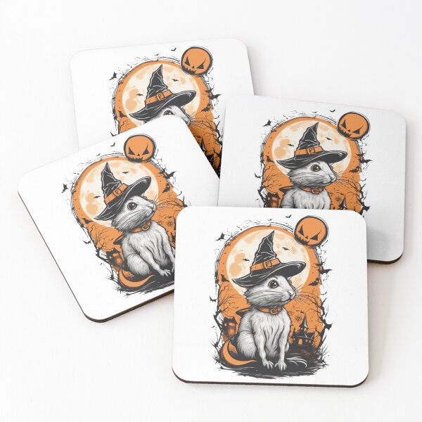 Item preview, Halloween Bunny Witch: Enchanting and Cute Halloween Art designed and sold by ArtazaBazaar.