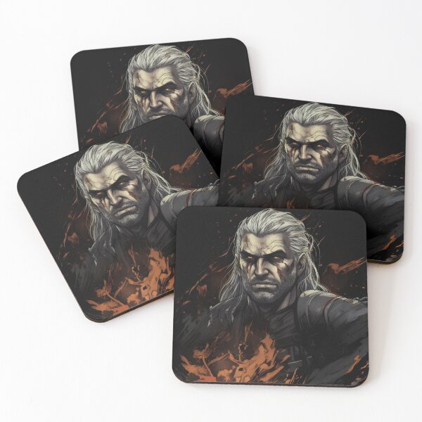 Item preview, Geralt of Rivia designed and sold by MetalDinosaur.