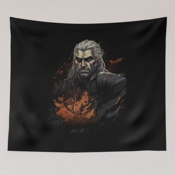 Item preview, Geralt of Rivia designed and sold by MetalDinosaur.