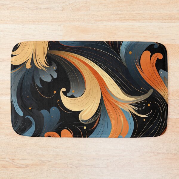 Item preview, Mid Century Modern Swirls  designed and sold by MidModMaison.