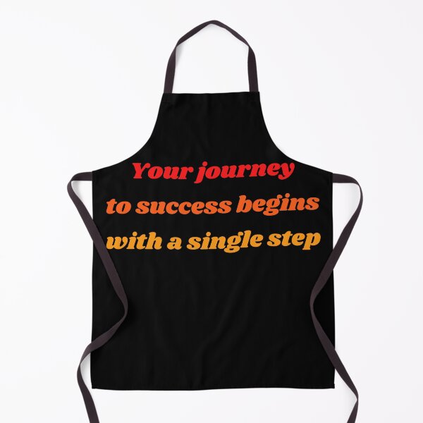 Item preview, YOUR JOURNEY TO SUCCESS BEGINS WITH A SINGLE STEP designed and sold by QBEKART.