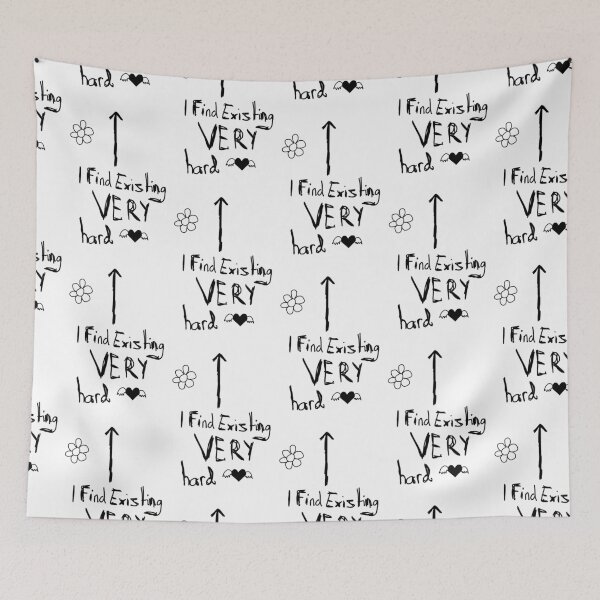 Item preview, I Find Existing VERY Hard designed and sold by Trinity Adams.