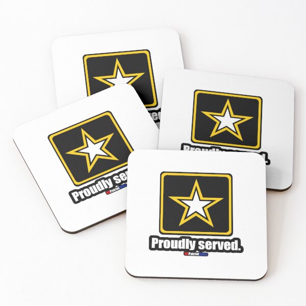 Item preview, Proudly Served Army Second Logo designed and sold by USPatriotStore.