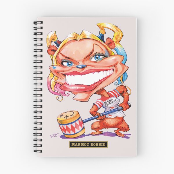 Item preview, MARMOT ROBBIE - Another Great Illustration from Paul Cemmick's MOVIESTAR MUTATIONS by DAVID RICHARDSON designed and sold by TIGERDAVER.