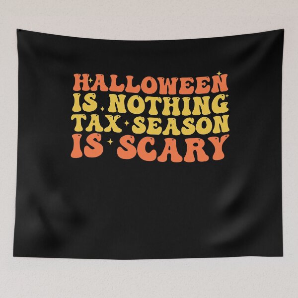 Item preview, Scary Accounting Tax Season accountant halloween designed and sold by Amineharoni.