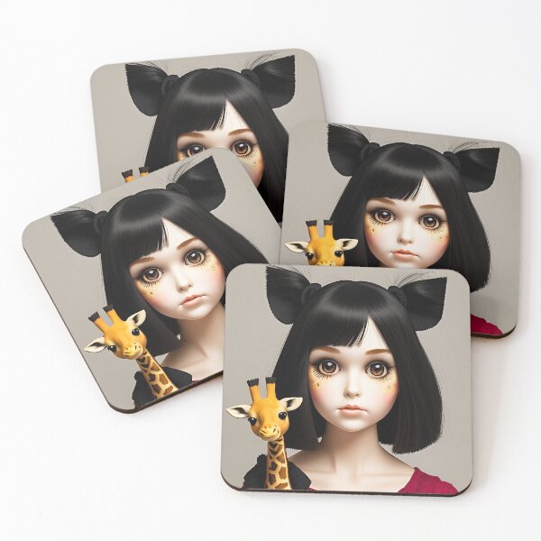 Item preview, Doll Design: Angela and Giraffe  designed and sold by WorkWickedly.