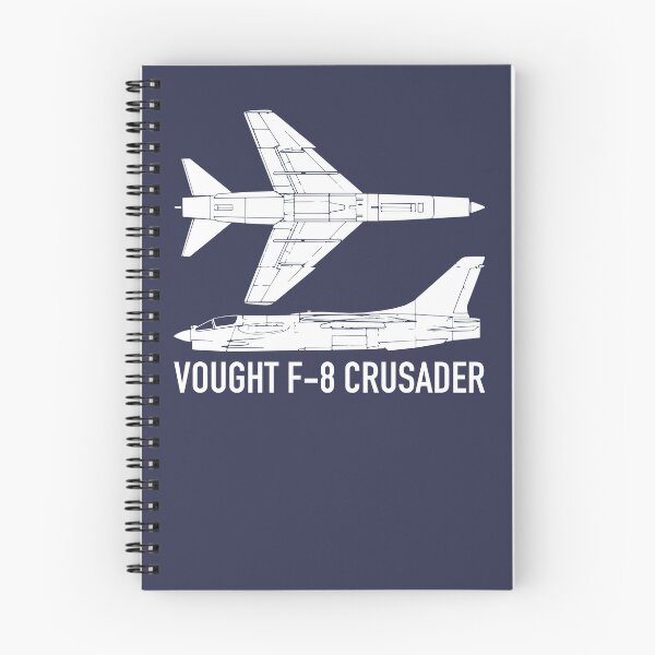 Artikelvorschau, Vought F8 Crusader American Jet Fighter Flugzeug Ausschnitt Silhouette entworfen und verkauft von MilitaryMart.