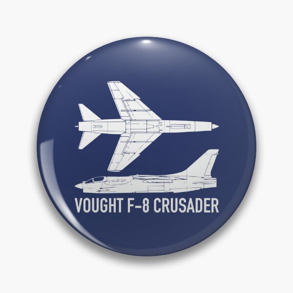 Item preview, Vought F8 Crusader American Jet Fighter Plane Cutout Silhouette designed and sold by MilitaryMart.