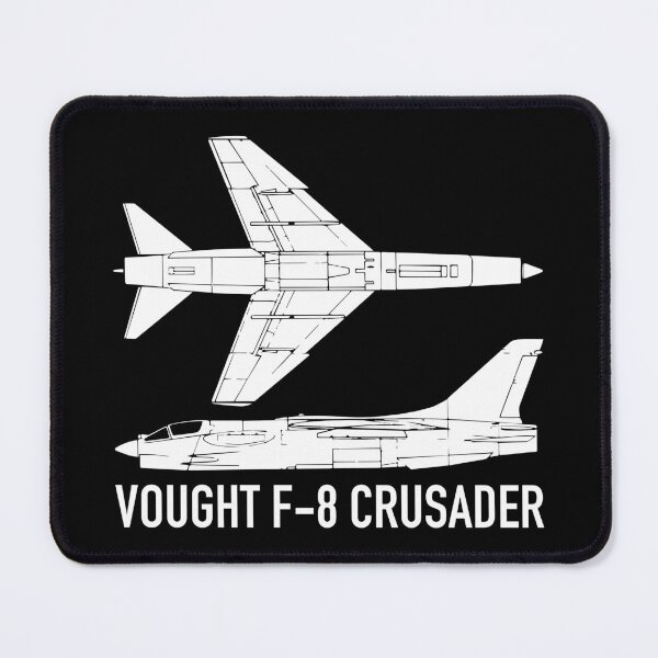 Item preview, Vought F8 Crusader American Jet Fighter Plane Cutout Silhouette designed and sold by MilitaryMart.