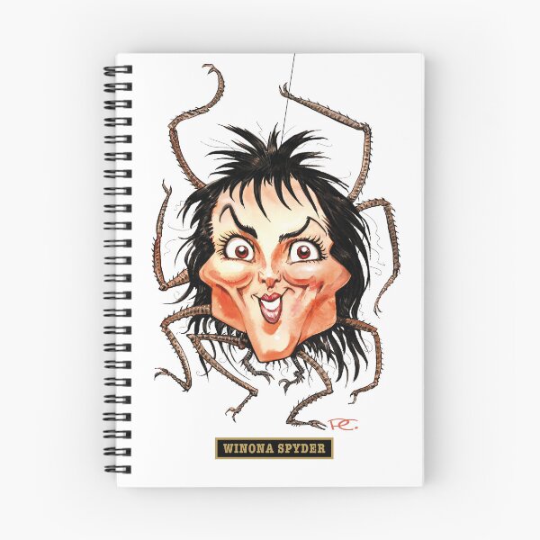 Item preview, WINONA SPYDER - Another Great Illustration from Paul Cemmick's MOVIESTAR MUTATIONS by DAVID RICHARDSON designed and sold by TIGERDAVER.