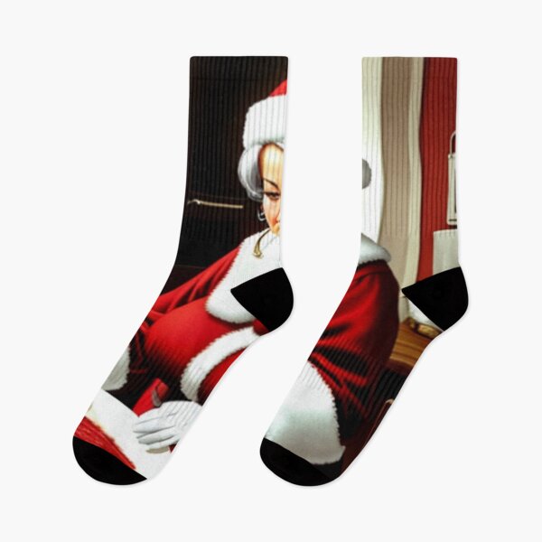 Item preview, Mrs. Santa And Her Red Velvet Cake designed and sold by KoliBabb.