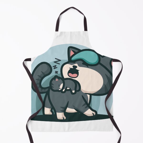 Item preview, baby cat sleeping on mother's back designed and sold by chomaruddin tri amboko.