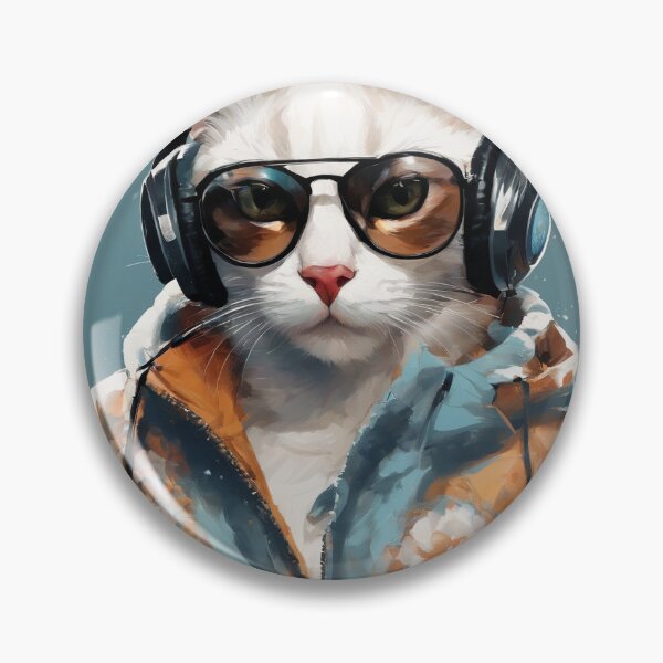 Item preview, El gato DJ designed and sold by TokenizeWorld.
