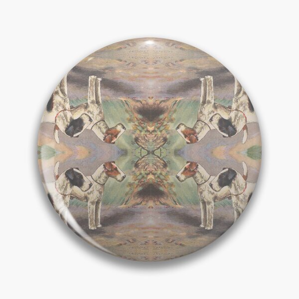 Item preview, Castellan F Fox Terriers Wallpaper designed and sold by will-o-wares.