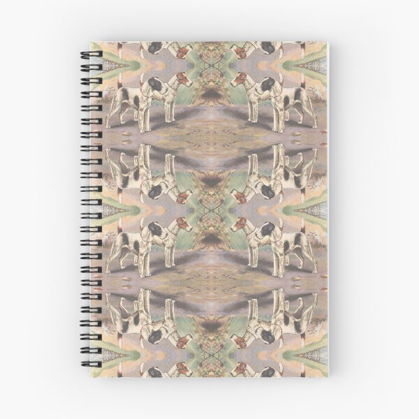Item preview, Castellan F Fox Terriers Wallpaper designed and sold by will-o-wares.