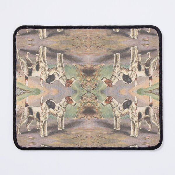 Item preview, Castellan F Fox Terriers Wallpaper designed and sold by will-o-wares.