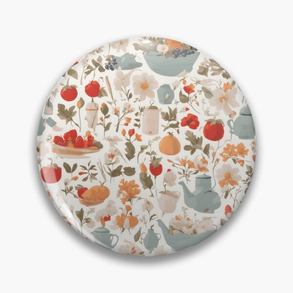 Item preview, Cottagecore aesthetic art pattern designed and sold by GlobalDesigns-.