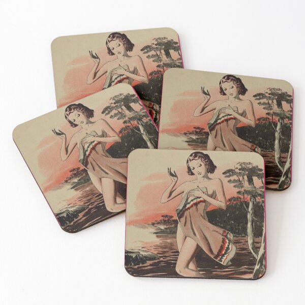 Item preview, Beautiful Girl Out for Skinny Dip Good Girl Art 1930's Vintage  designed and sold by Love30smovies.