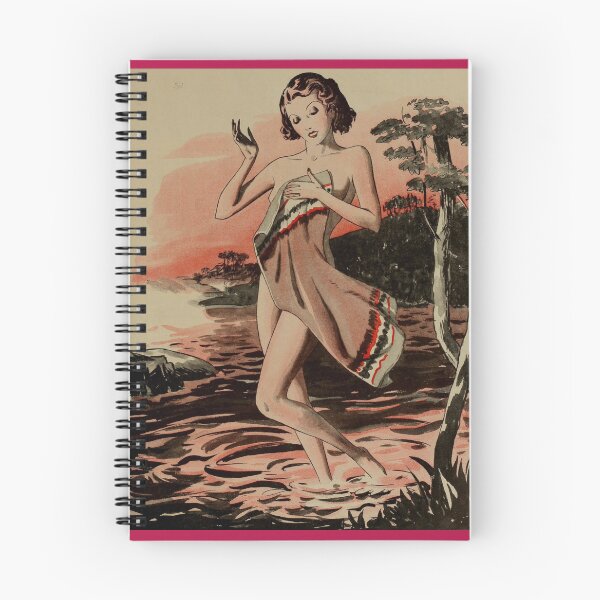 Item preview, Beautiful Girl Out for Skinny Dip Good Girl Art 1930's Vintage  designed and sold by Love30smovies.