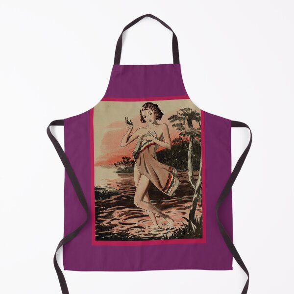 Item preview, Beautiful Girl Out for Skinny Dip Good Girl Art 1930's Vintage designed and sold by Love30smovies.