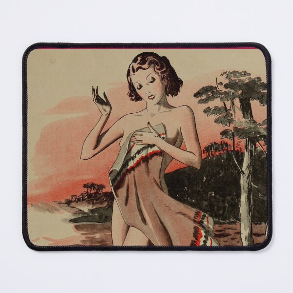 Item preview, Beautiful Girl Out for Skinny Dip Good Girl Art 1930's Vintage designed and sold by Love30smovies.