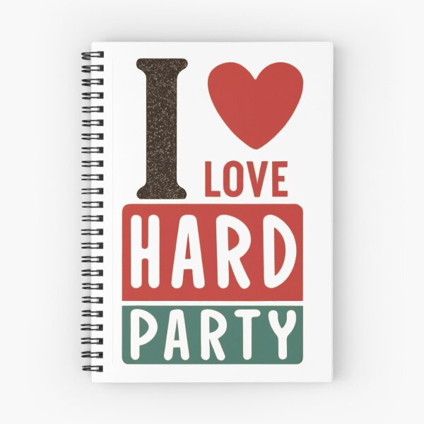 Item preview, I Love Hard Party, Gifts for Partygoer designed and sold by Imaginefun.