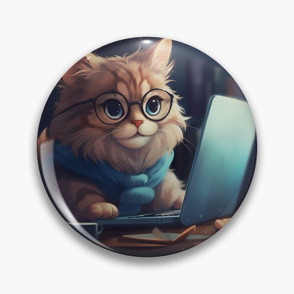 Item preview, Cute Cat Software Engineer designed and sold by nekoyalab.