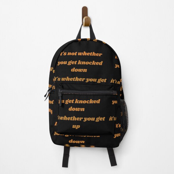 Item preview, IS'S NOT WHETHER YOU GET KNOCKED DOWN IS'S WHETHER YOU GET UP designed and sold by QBEKART.