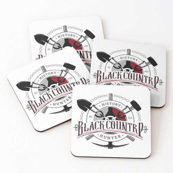 Item preview, Black Country History Hunter logo inverted designed and sold by jamie beddard.