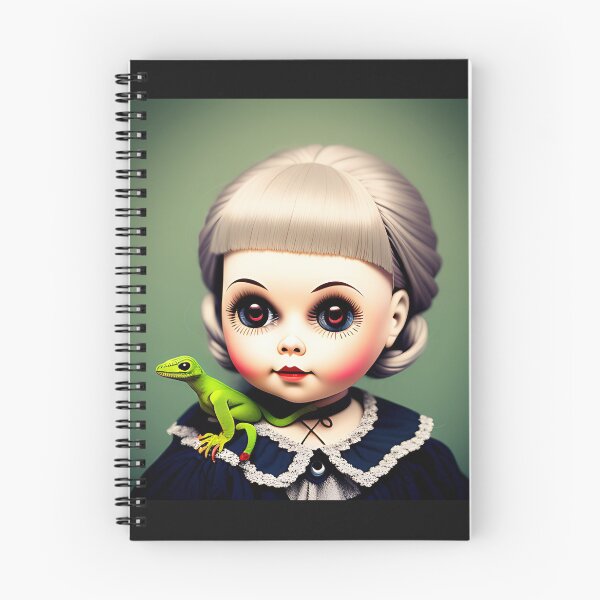 Artikelvorschau, Puppendesign: Cara (und Lizard) entworfen und verkauft von WorkWickedly.
