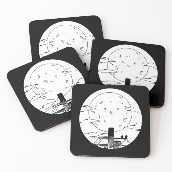 Item preview, Telephone pole moon designed and sold by Theblack Future.