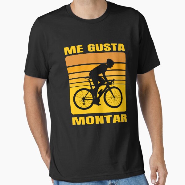 Item preview, Me Gusta Montar Funny Sarcastic Spanish Cycling Lover Saying   designed and sold by sky-surf-shore.