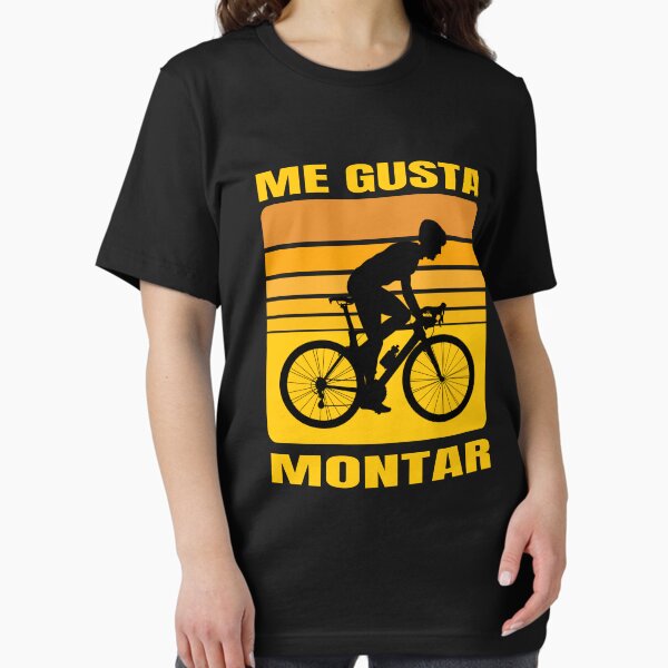 Item preview, Me Gusta Montar Funny Sarcastic Spanish Cycling Lover Saying   designed and sold by sky-surf-shore.
