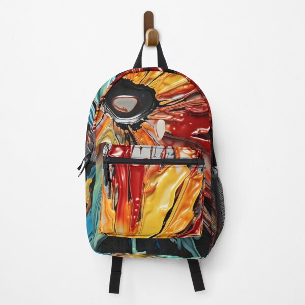 Item preview, Abstract mosaic of colorful splashes designed and sold by MyMerryMary.