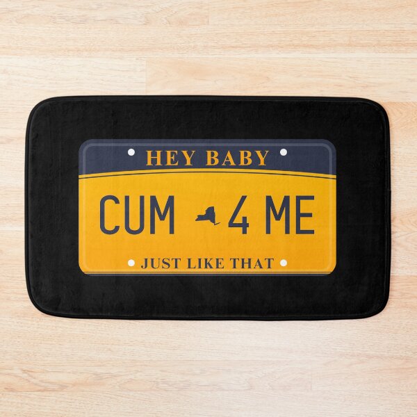Item preview, Cum 4 Me | New York License Plate designed and sold by KinkShoppe.