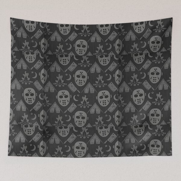 Item preview, Camp Ground horror Cabin Wallpaper  designed and sold by jakersvelmax.