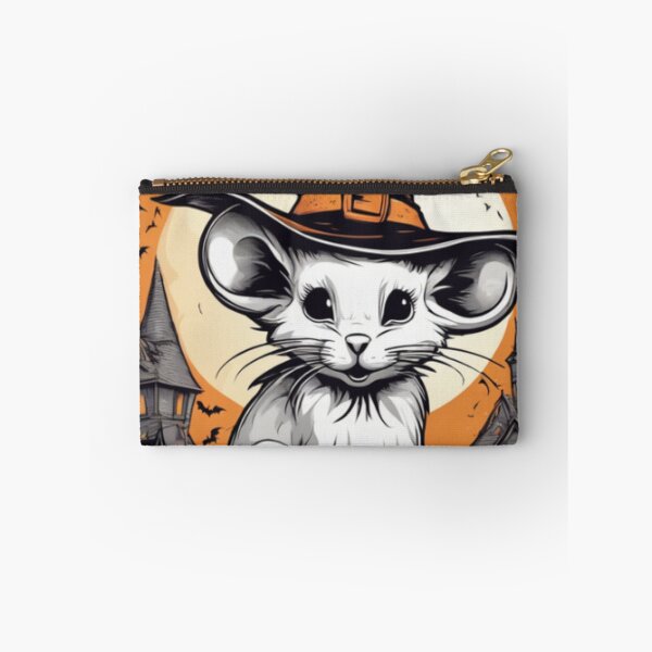Item preview,  Cute Halloween Mouse: Pumpkins and Haunted House Delight designed and sold by ArtazaBazaar.
