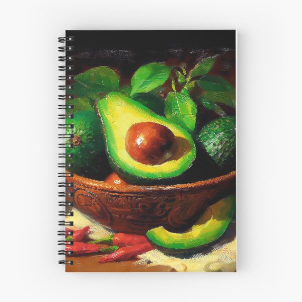 Item preview, Avocado in a bowl - AI art designed and sold by al-mi-ko.