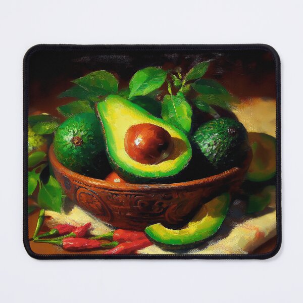 Item preview, Avocado in a bowl - AI art designed and sold by al-mi-ko.
