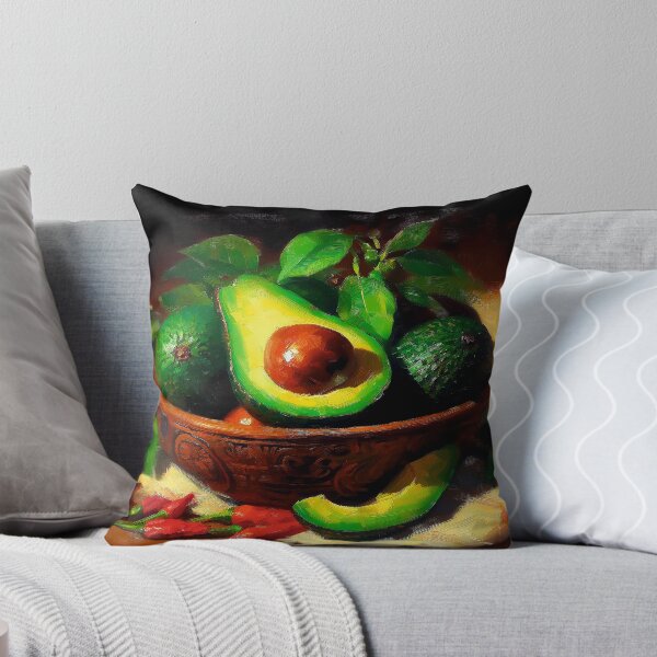 Item preview, Avocado in a bowl - AI art designed and sold by al-mi-ko.