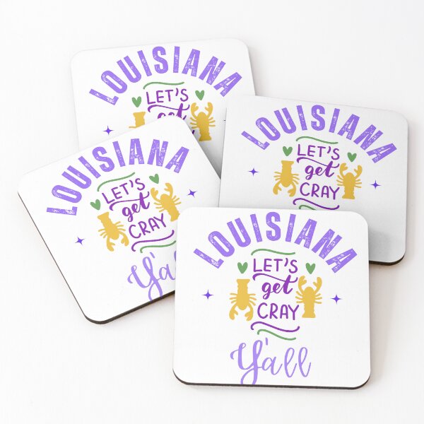 Item preview, Louisiana Let's Get Cray Y'all designed and sold by FriedHoneybee.