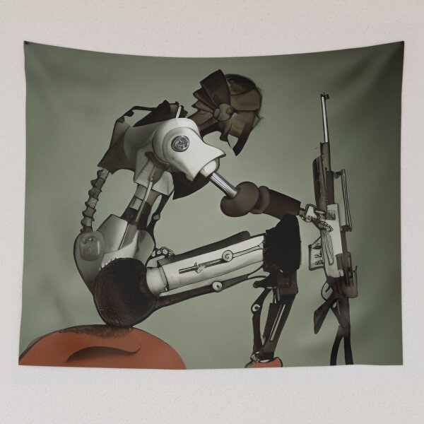 Item preview, Cartoon of After the battle designed and sold by Glenbobagins.