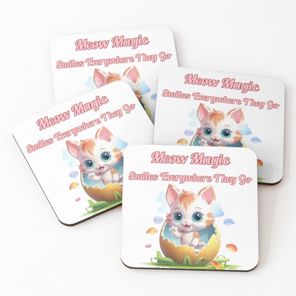 Item preview, Meow Magic: Smiles Everywhere They Go designed and sold by BeyourJC.