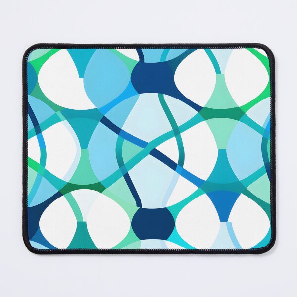 Item preview, Oceanic Mosaic: Dance of Aqua & Cerulean designed and sold by gsgdigital.