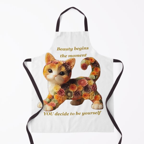 Item preview, Floral Kitten: The Beauty of Being Yourself designed and sold by PatyCreations.