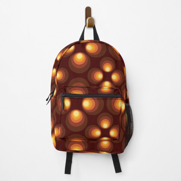 Item preview, 1970s Inspire Orange Repeating Pattern designed and sold by itsgoodjunk.