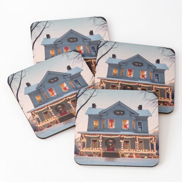 Item preview, Old House Decorated For Christmas designed and sold by KoliBabb.