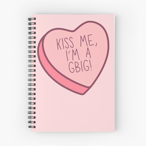 Item preview, Kiss Me, I'm A GBig! - Big/Little Candy Heart designed and sold by Jenna Cage.