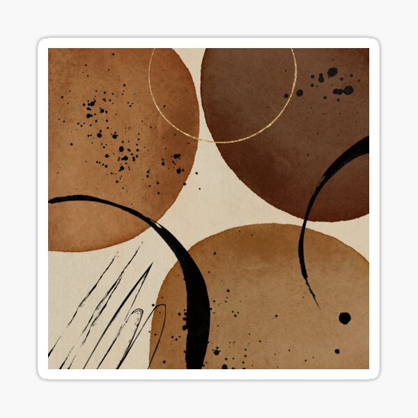 Item preview, Rich Brown Minimalist designed and sold by Sheila Wenzel Ganny.
